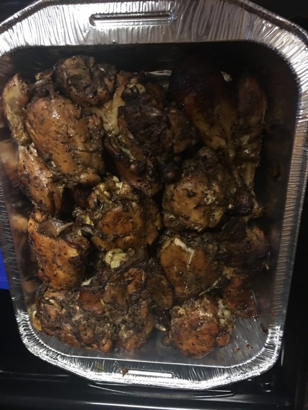 Oven Baked Jerk Chicken