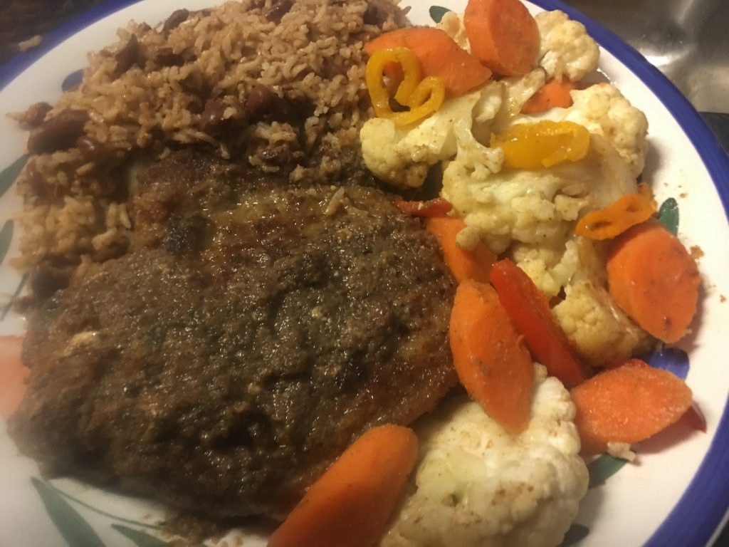 Braised Pork Chops Dinner