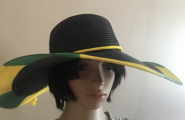 Jamaican Flag Color Floppy Sun Hats